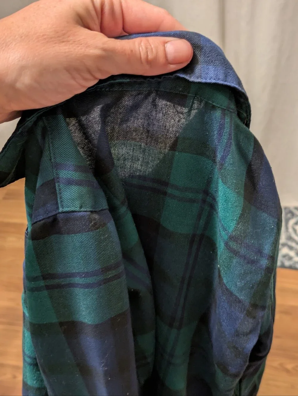 Old Navy Black Watch Plaid PJ Set, 2T